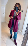 Lauren Suedette duster style jacket