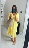 Tara cotton cheesecloth tunic dress