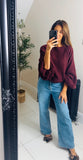 New Freida balloon sleeve jumper