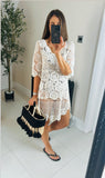 Suri crochet kaftan dress/top
