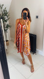 New Geo cami swing dress