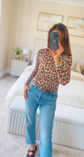 New Sheer luxe cashmere mix layering top