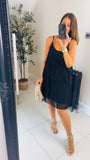 New Tivoli silk tiered dress