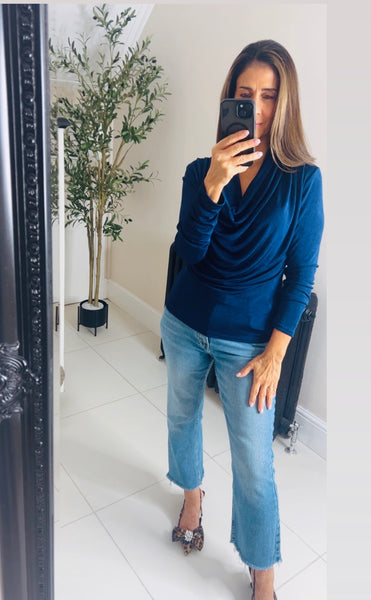 New Lola drape front top