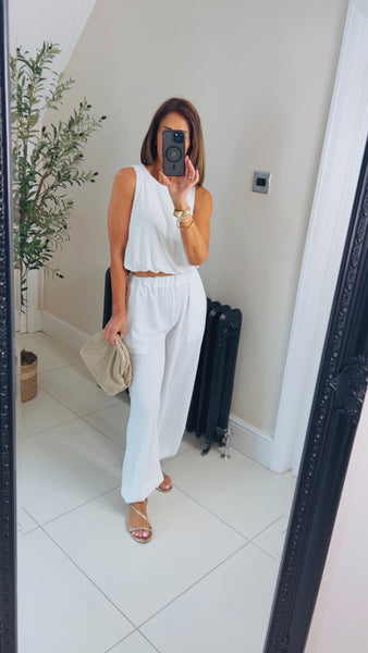 New Annabelle Bubble hem vest top
