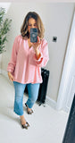 Leanne Chiffon V neck top