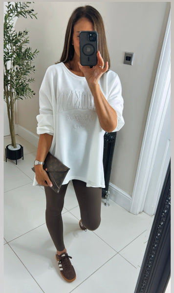 New Brooklyn soft slouchy sweatshirt