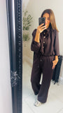 New Claude Balloon Sleeve jacket tracksuit coord