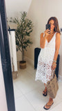 Clemmie Crochet beach dress