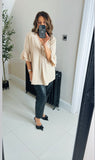 Betty ruffle sleeve top