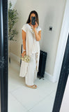 New Carmen pleat trouser co-ord