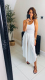 Kiki split leg swishy trousers
