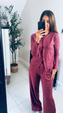 New Rowan relaxed fit soft touch stretch jersey coord set