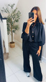 New Claude Balloon Sleeve jacket tracksuit coord