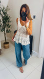 New Ciara crochet swing vest