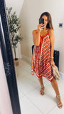 New Geo cami swing dress