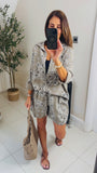Monroe bandana print shorts & shirt coord