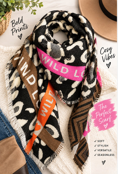 New WildLove oversize scarf