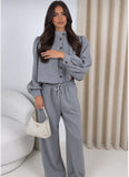 New Claude Balloon Sleeve jacket tracksuit coord