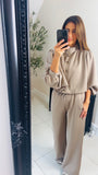 New Claude Balloon Sleeve jacket tracksuit coord