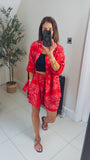 Monroe bandana print shorts & shirt coord