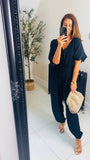 New Drew slouchy puff sleeve jumpsuit