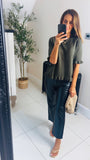 New Etta soft ruffle trim jumper
