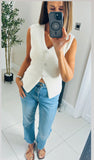 Sale last one Johanna knit waistcoat