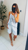 New Havana 100% cotton swing top shorts set