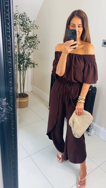 Monty wrap style jumpsuit