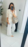 Erin soft touch Linen trousers