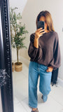 New Freida balloon sleeve jumper