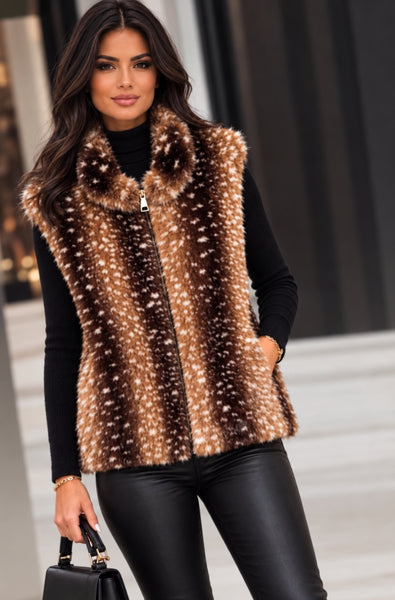 Bambi lux fur gilet