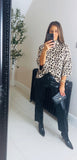 New Roxanne Boxy Leopard jumper