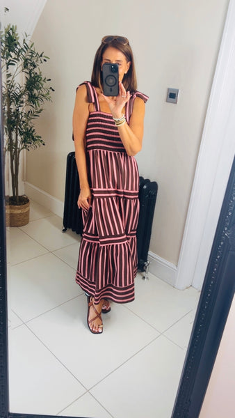Sorrell stripe summer dress