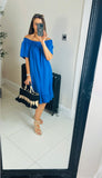 New Jesse cotton cheesecloth swing dress