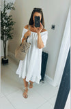 New Jesse cotton cheesecloth swing dress