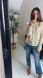 New Blaise contrast trim jacket style cardigan