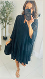 Lio lace & crochet dress