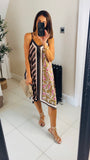 New Geo cami swing dress