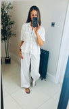 Florence crochet pocket trouser co-ord