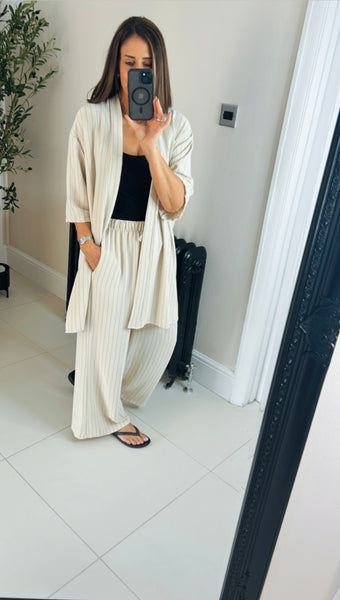 New Ashton Pinstripe 2 piece trouser set