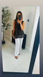 New Gracie Embroidered vest top