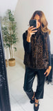 New Milo faux fur leopard gilet