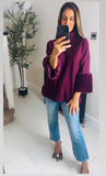New Farah fur sleeve jumper