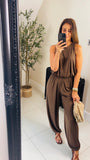 New Karis bubble hem vest & trousers coord set