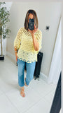 Charli crochet top with vest