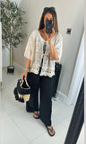 Caz crochet cardigan