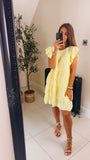 New Jude cotton embroidery swing dress