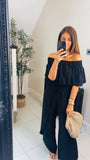 Monty wrap style jumpsuit
